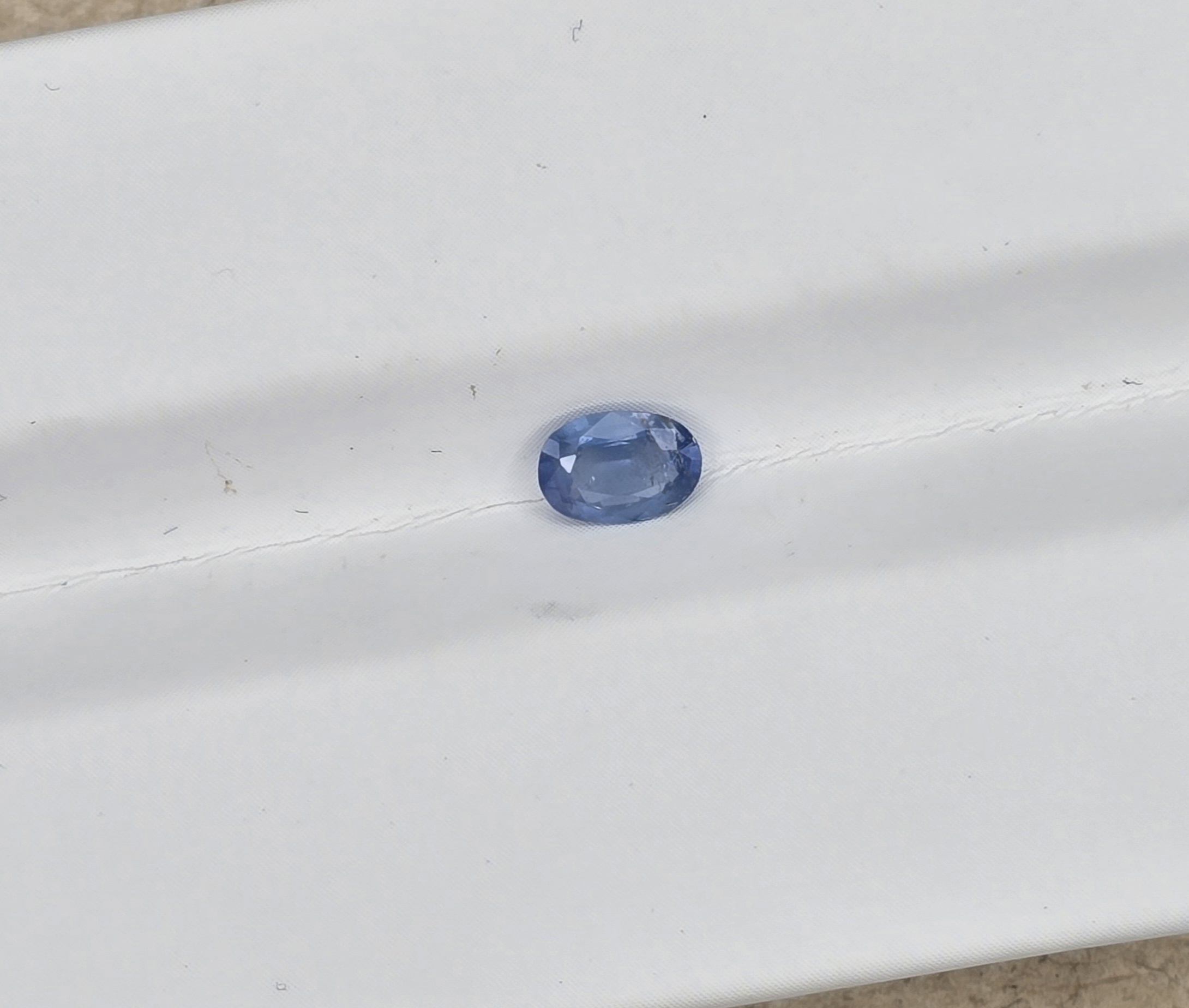 5.33x3.77x1.82mm oval Australian sapphire facet