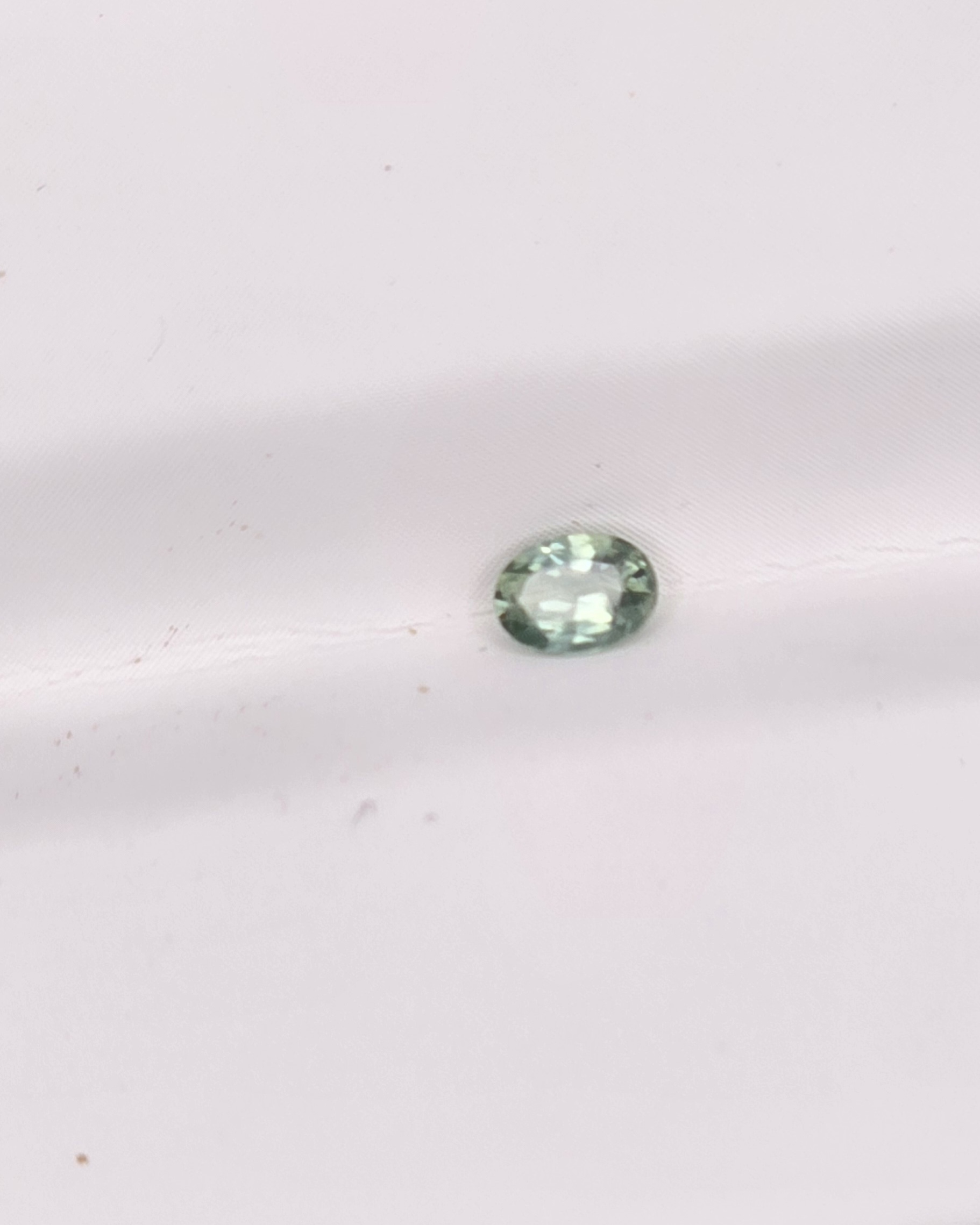 3.91x2.88x1.78mm oval Australian sapphire facet