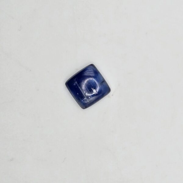 11x11mm cushion blue kyanite cabochon