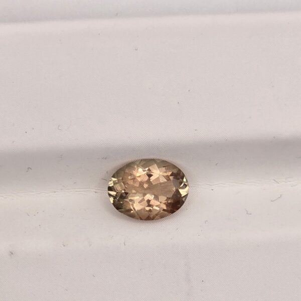 8x6mm oval sunstone facet