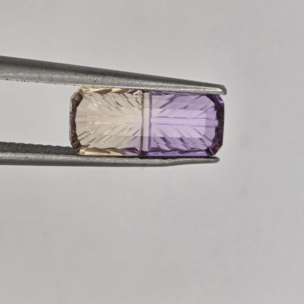 13.40x5.73x3.39mm fantasy-cut, high quality ametrine facet