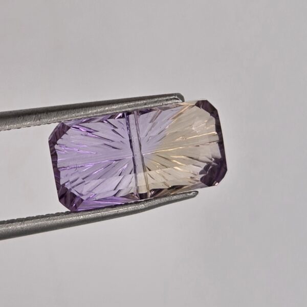 13.51x7.03x4.76mm fantasy-cut, high quality ametrine facet