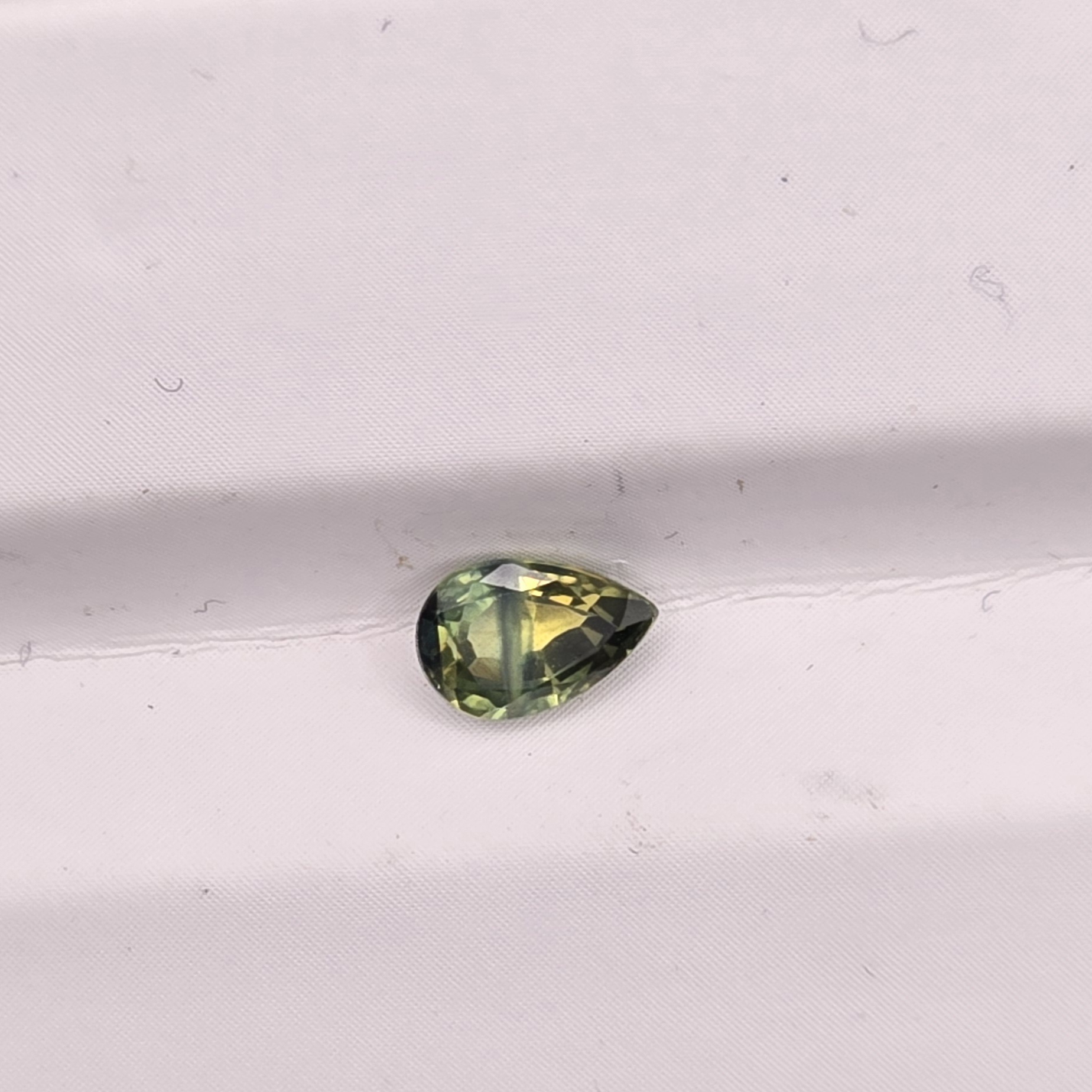 5.97x4.01x2.82mm pear Australian sapphire facet