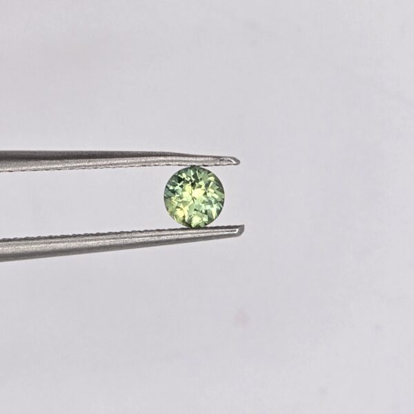 40.1x3.96x2.73mm round Australian sapphire facet