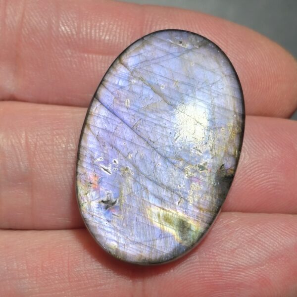 36x24mm purple labradorite cabochon