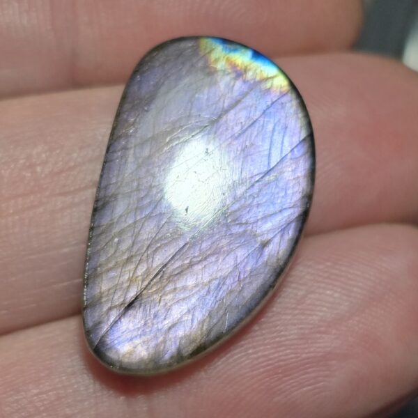 27x16mm purple labradorite cabochon
