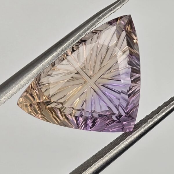 14.90x10.92x5.86mm fantasy-cut, high quality ametrine facet