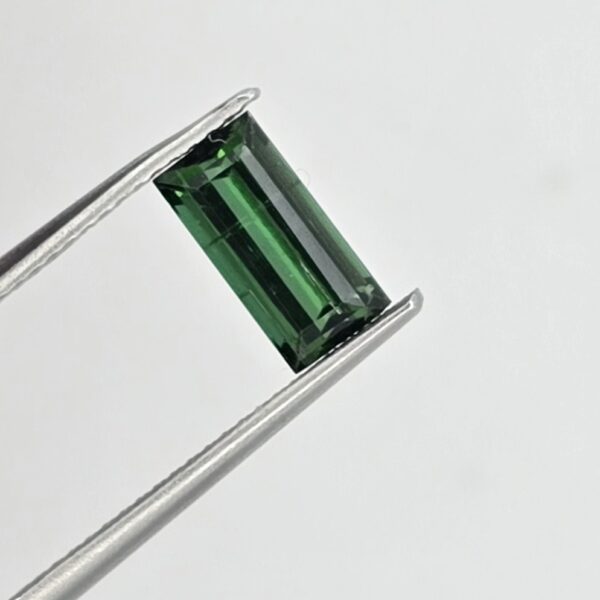 8.72x4.32x3.92mm baguette Brazilian tourmaline facet