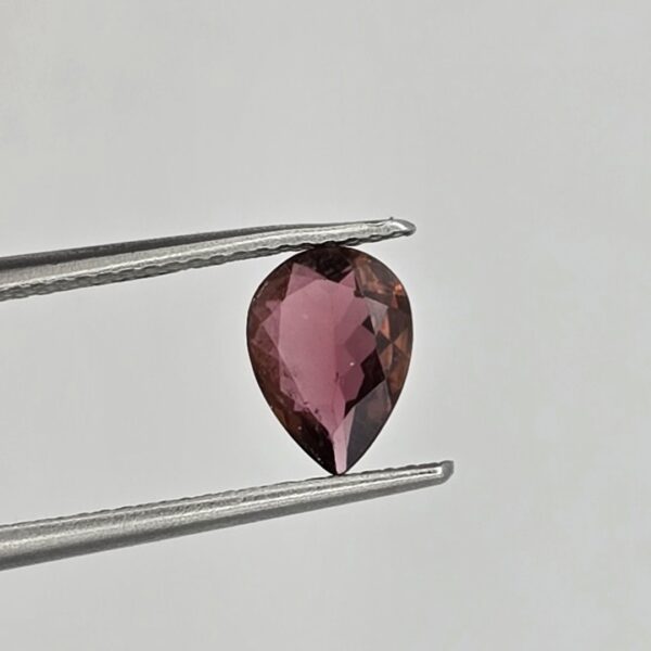 8.14x5.98x2.72mm pear Brazilian tourmaline facet