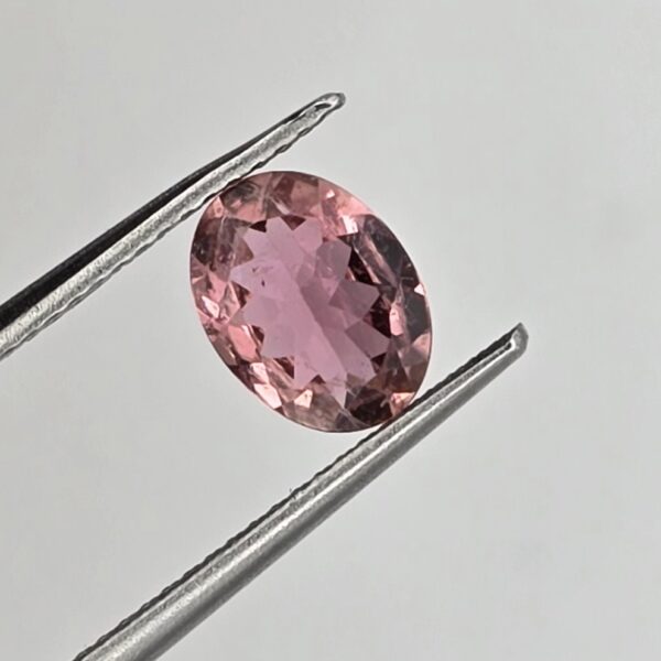 7.92x6.01x3.20mm Loose Oval Brazilian Tourmaline Facet - Natural Stone for Handmade Jewellery