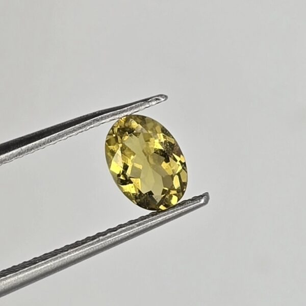 6.87x5.04x3.40mm oval Brazilian tourmaline facet