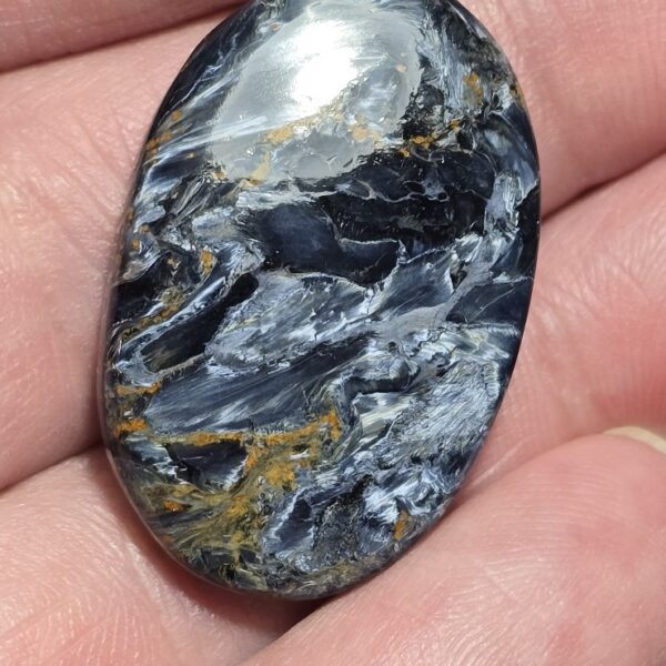 32x21mm Natural Oval Pietersite Cabochon for Jewellery Making