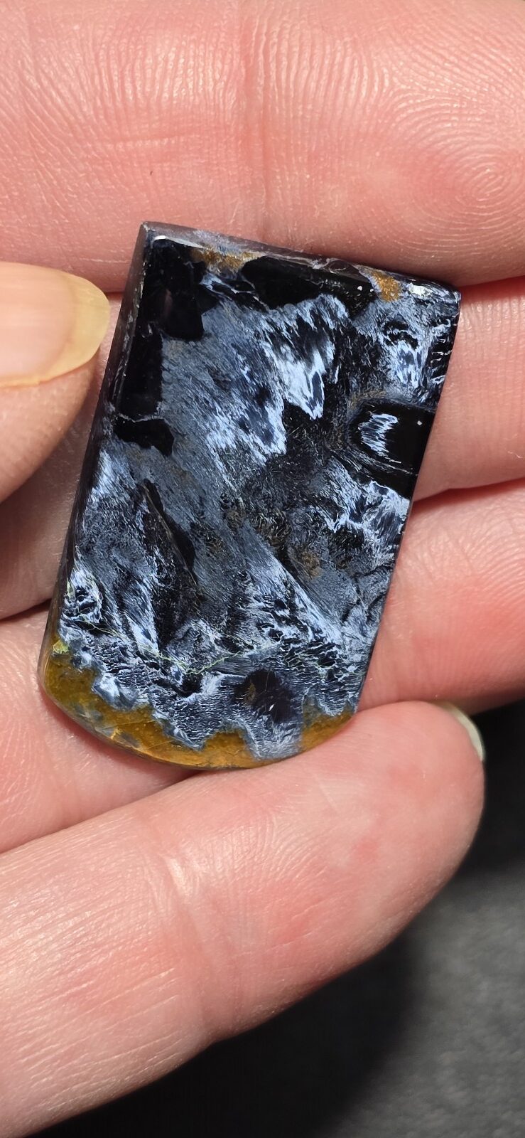35x22mm pietersite cabochon
