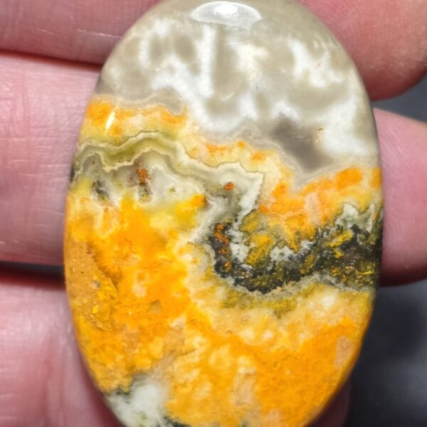 45x29mm bumblebee jasper cabochon