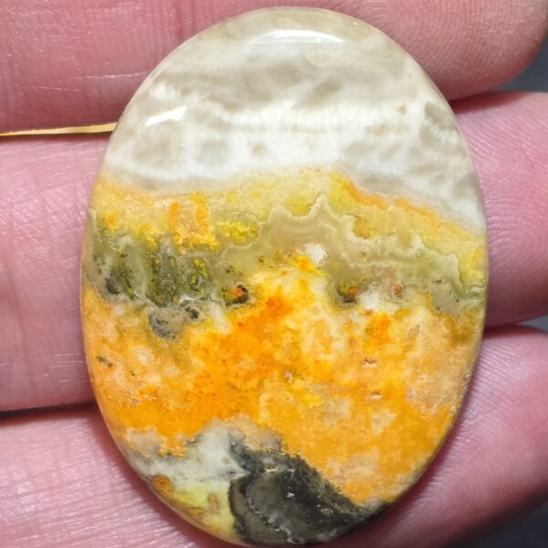 41x30mm bumblebee jasper cabochon