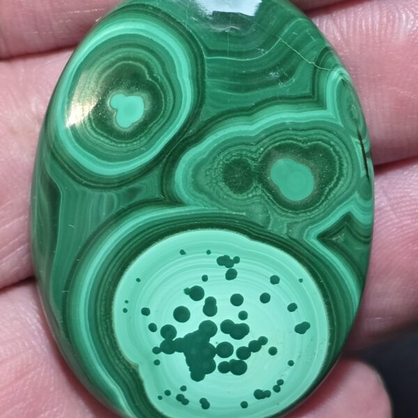 43x32mm Malachite cabochon