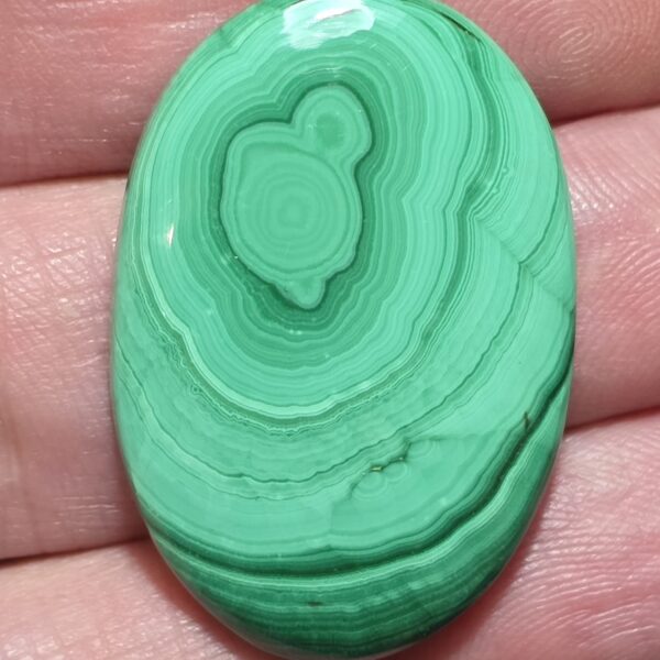 35x24mm Malachite cabochon